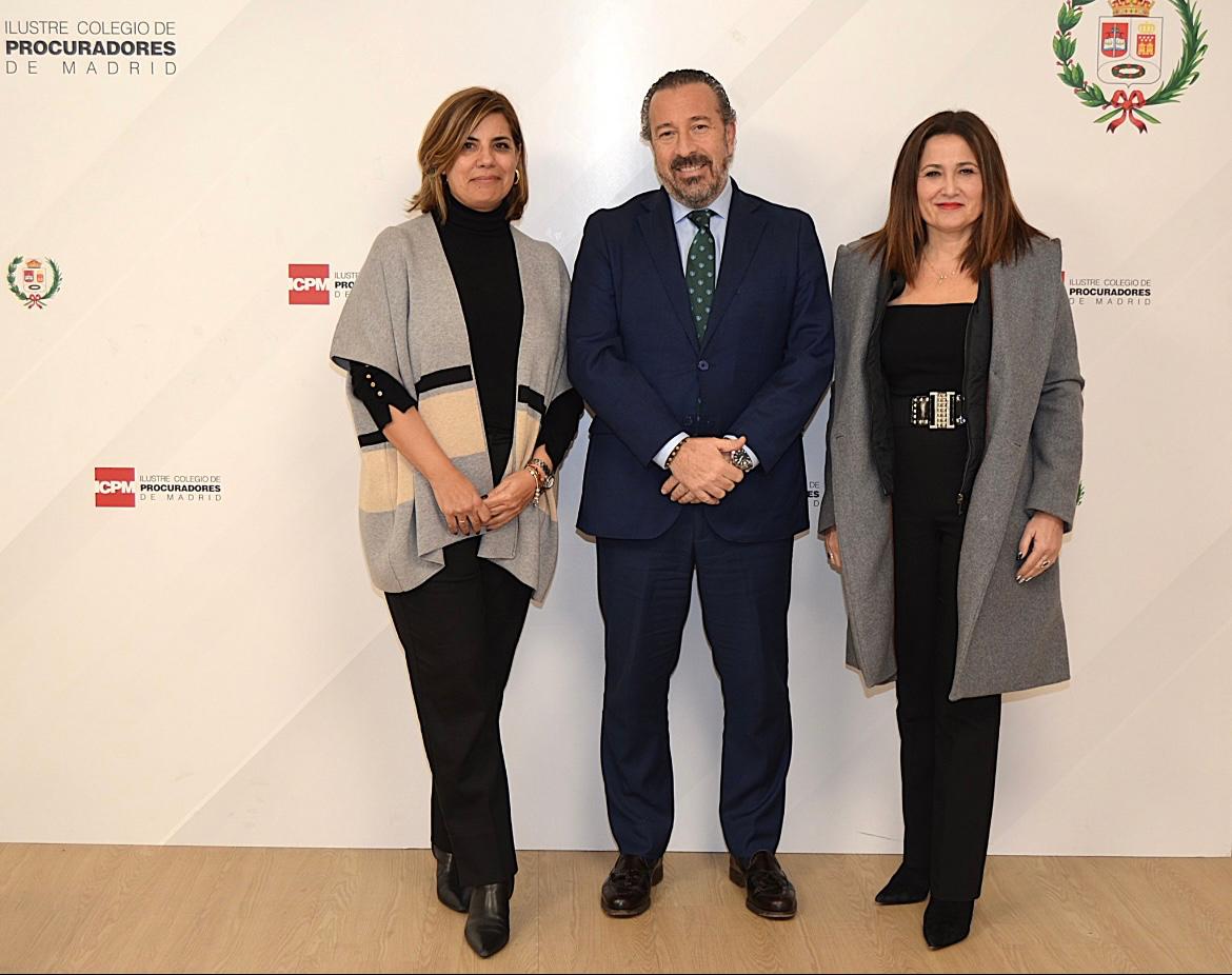 Portada de Visita institucional al Ilustre Colegio de Procuradores de Madrid